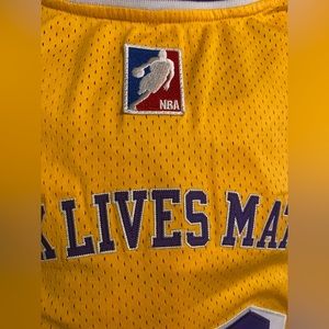 Awesome Black Lives matter Lakers replica jersey